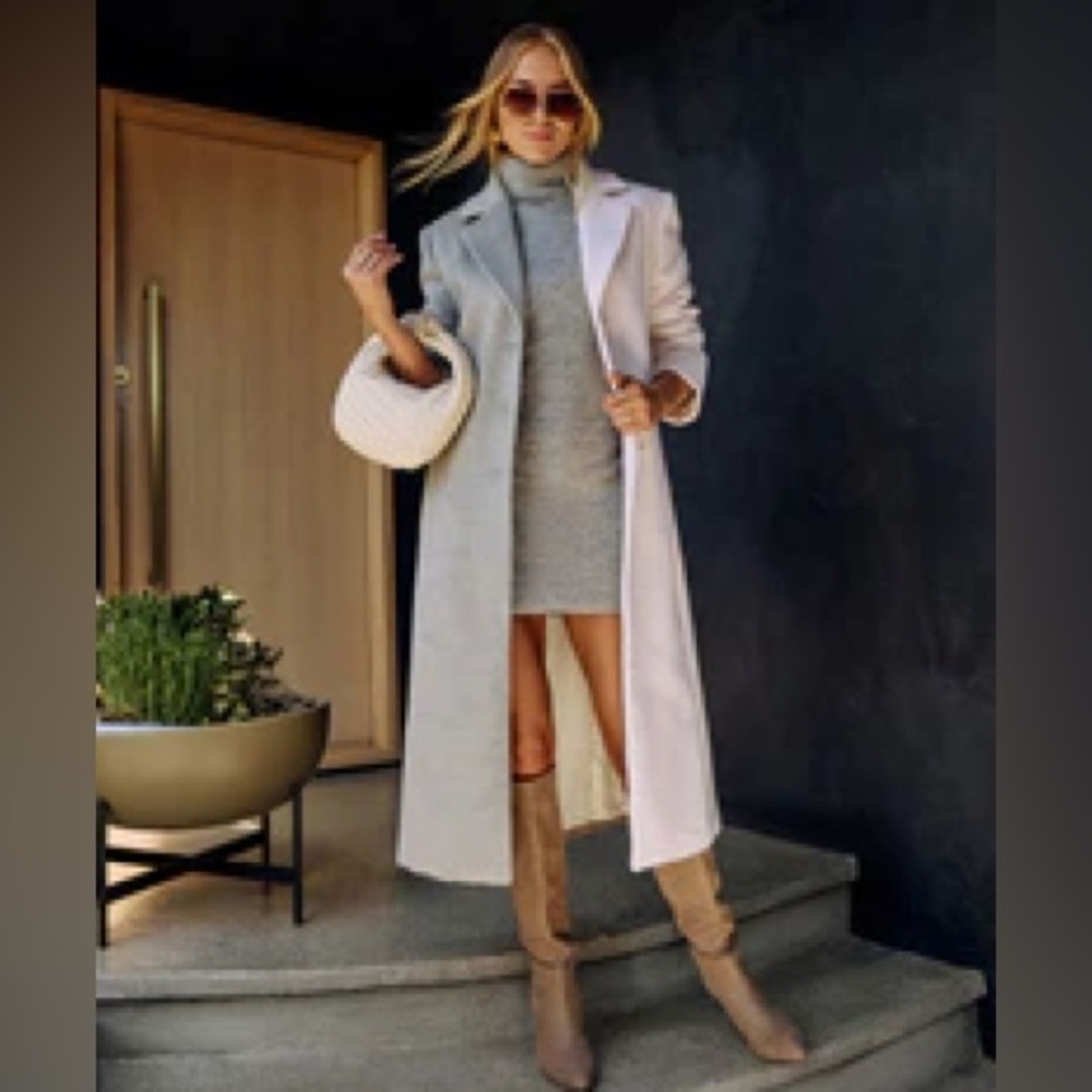 NWT Endless Rose Colorblock Coat